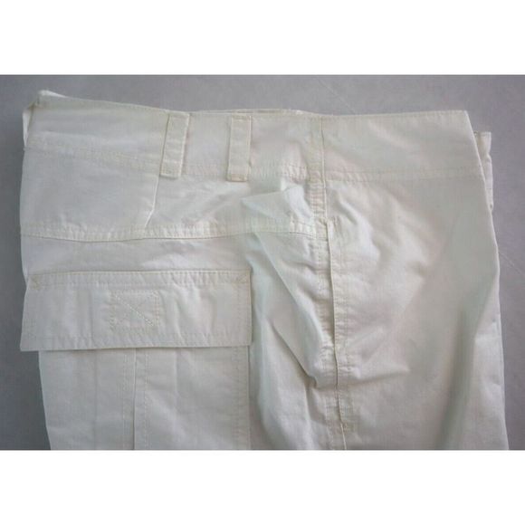 Free People OB1425597 Womens Sz 6 White The Thing Is Low Rise Utility Pants $128 - Picture 4 of 12